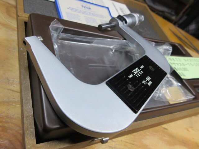 TESA マイクロ テサマスター 75-100mm 良品 IN822 TESA マイクロ テサマスター 75-100mm 良品 IN822