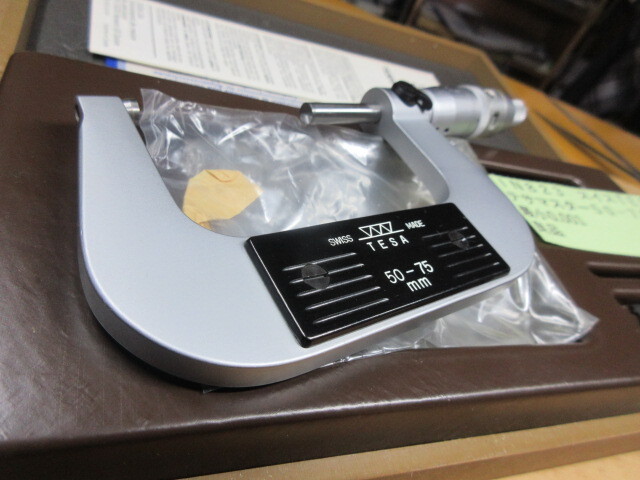 TESA マイクロ テサマスター 50-75mm 良品 IN823 TESA マイクロ テサマスター 50-75mm 良品 IN823