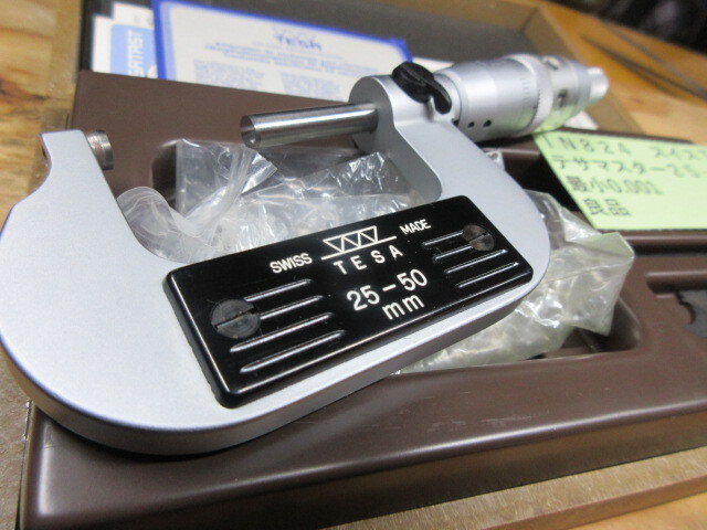 TESA マイクロ テサマスター 25-50mm 良品 IN824 TESA マイクロ テサマスター 25-50mm 良品 IN824