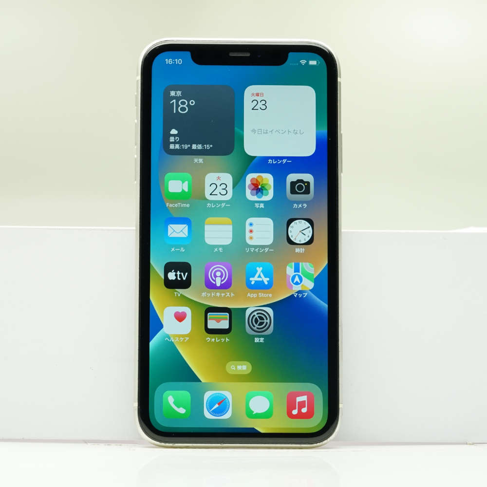 iPhone 11 128GB ホワイト SIMフリー 訳あり品 ジャンク 中古本体 スマホ スマートフォン 白ロム