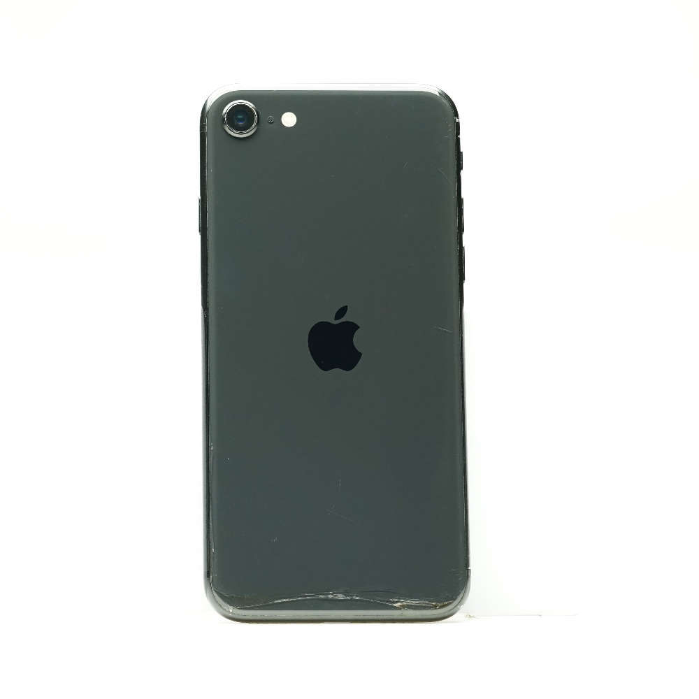 iPhoneSE2 64GB 第2世代 ブラック SIMフリー 訳あり品 ジャンク 中古本体 スマホ スマートフォン 白ロムの画像1