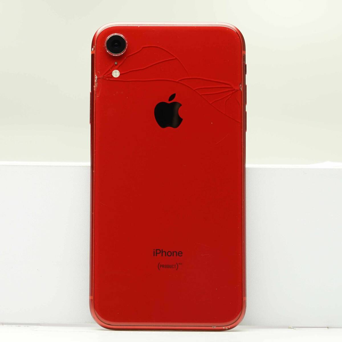 iPhone XR 64GB レッド SIMフリー 訳あり品 ジャンク 中古本体 スマホ スマートフォン 白ロム