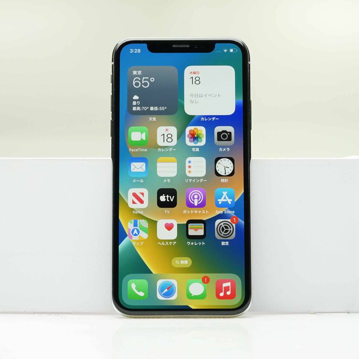 iPhone X 64GB シルバー SIMフリー 訳あり品 ジャンク 中古本体 スマホ スマートフォン 白ロム_画像2