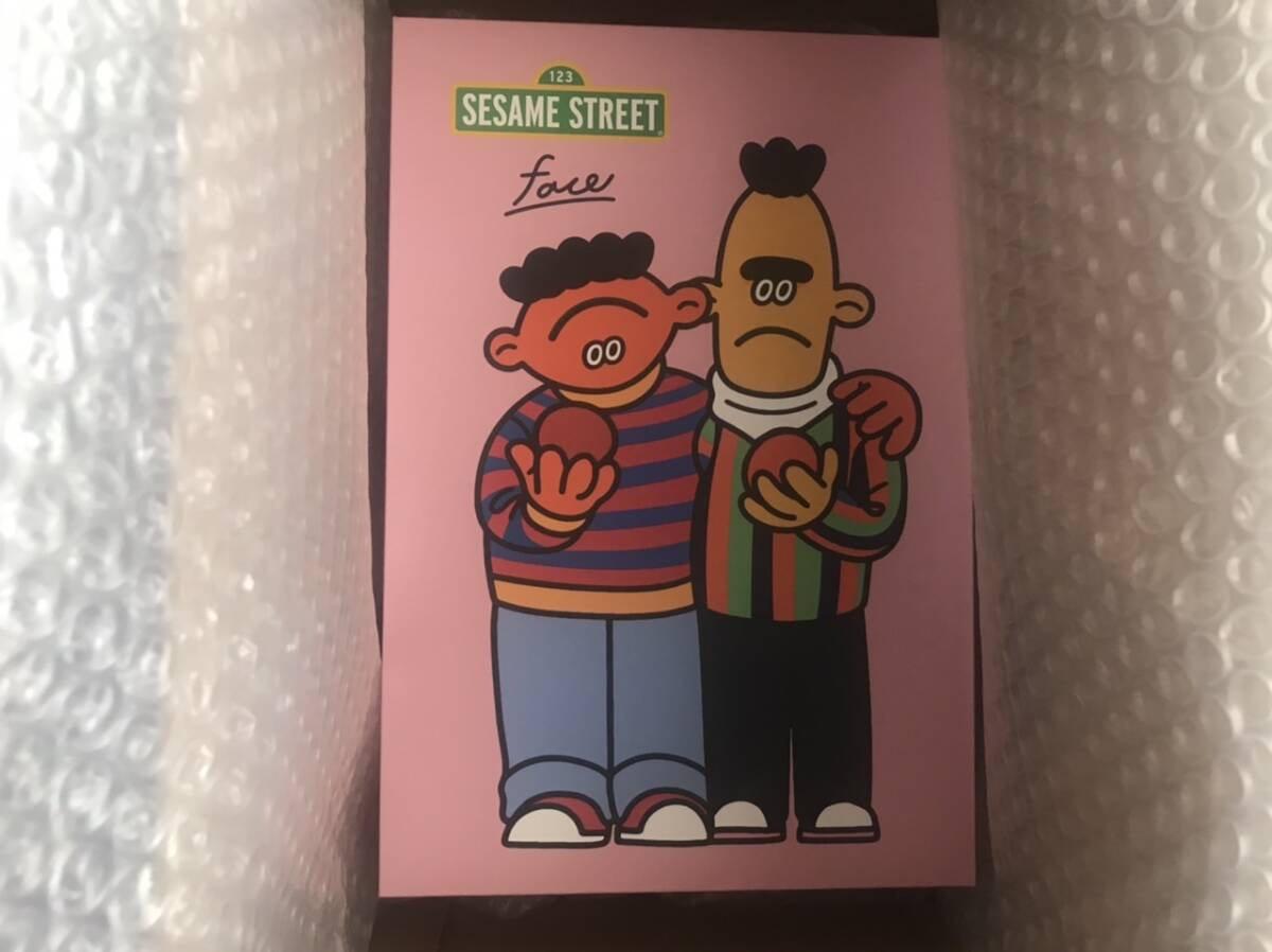 未使用 face x Sesame Street Bert and Emie Figure ED180 セサミストリート_画像5