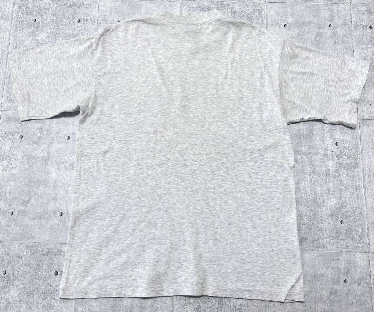 90s 00s CANTERBURY 日本製 刺繍タグ 霜降りボディ Tシャツ　　90年代 00年代 Y2K カンタベリーオブニュージーランド 半袖 杢グレー 早3696_画像2