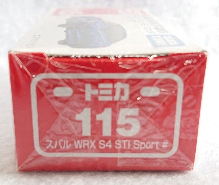 廃盤トミカ 新品未開封 BP/箱 セット #115 スバル WRX S4 STI Sport #