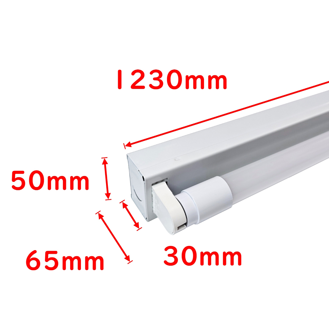 直管LED蛍光灯 照明器具セット トラフ型 40W形1灯用 5000K昼白色 2300lm広配光 (6)_画像8
