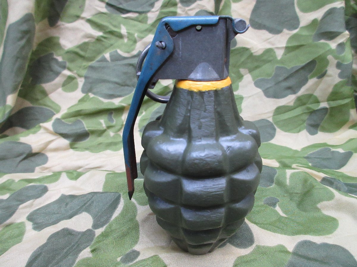 F130★米軍ハンドグレネード　セフティレバー/MkⅡパイナップル手榴弾・M67破片手榴弾等のカスタマイズに手榴弾安全レバー/世田谷ベース_手榴弾は出品物には含まれません。