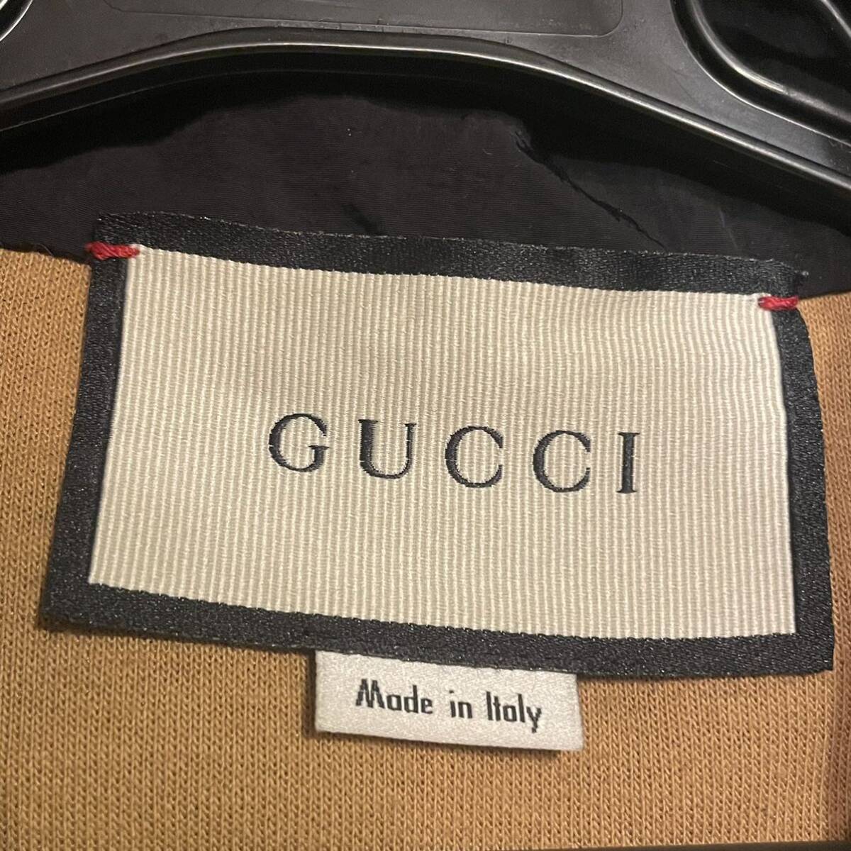  1円スタート!! 美品!! GUCCI グッチ レインボーイーグル トラックジャケット ジャージ Mサイズ 鷹 鷲 ジャケット ブランド GG柄の画像6