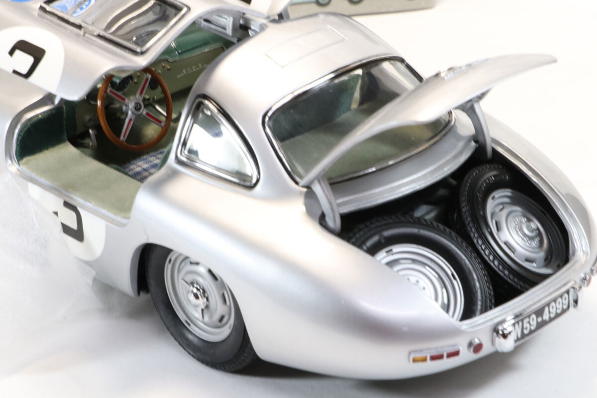 M-058 CMC 1/18 メルセデス-ベンツ 300SL パナメリカーナ 1952 No.3の画像7