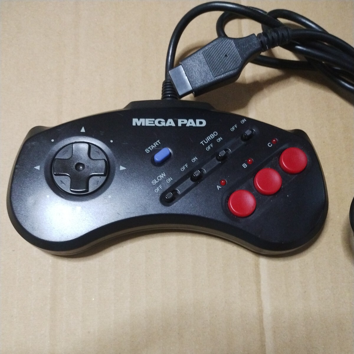 MD メガドライブ アスキー メガパッド MEGA PAD 連射 スロー機能