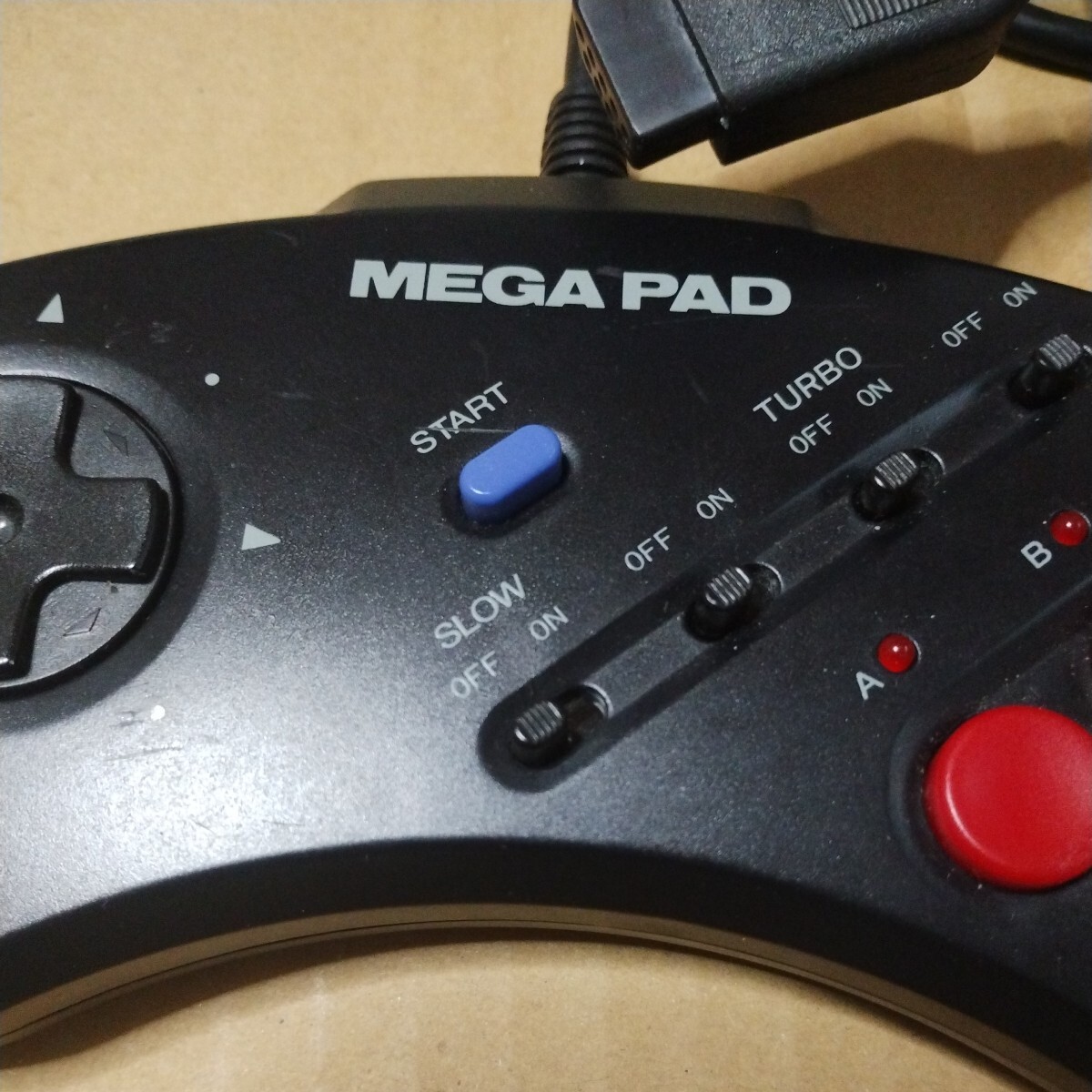 MD メガドライブ アスキー メガパッド MEGA PAD 連射 スロー機能