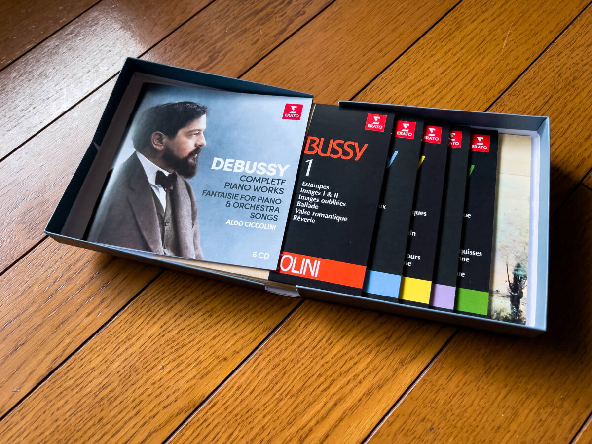 Debussy Complete Piano Works / ドビュッシー ピアノ作品全集 CD6枚組ボックスセットの画像3