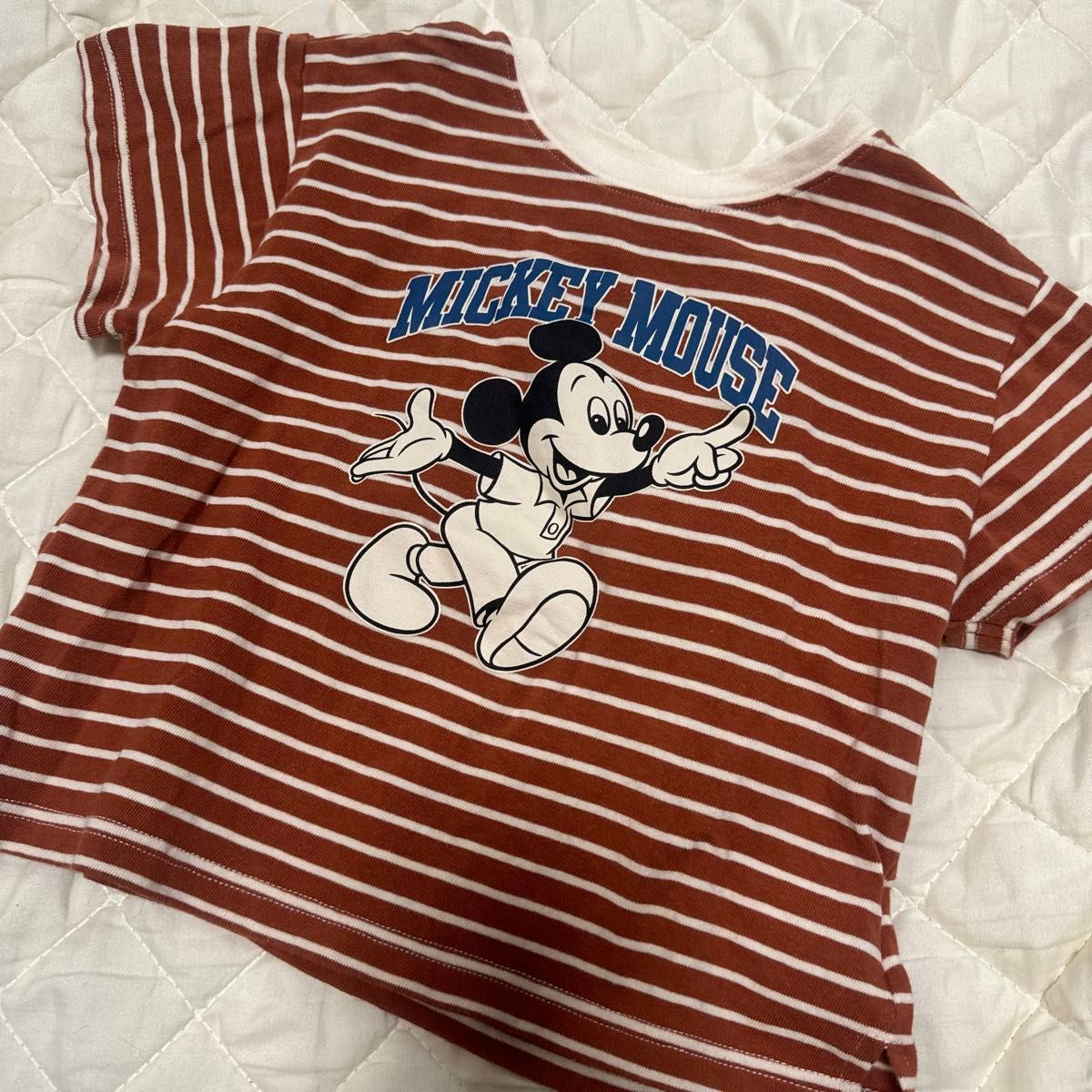 ディズニー ミッキー レトミ ボーダー Tシャツ