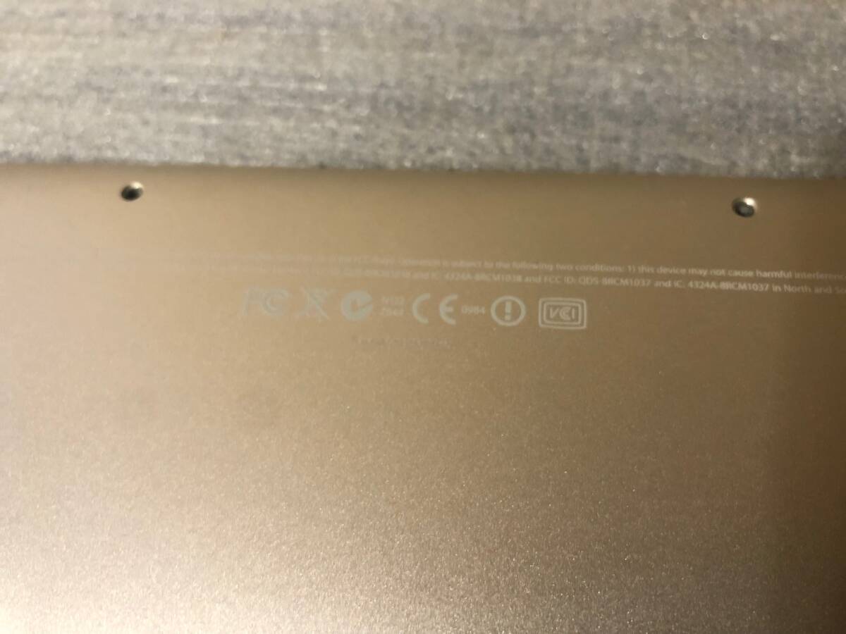 ☆ M529「Macパーツ／良品／動作良好」MacBook Pro (13-inch, Mid 2009)用パームレスト／本体のみ ☆の画像5