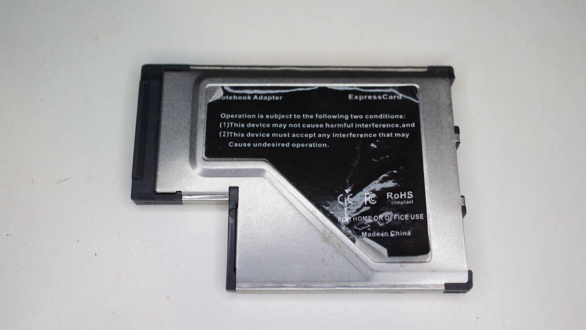 【ExpressCard54】 USB3.0×3ポート増設カード_画像2