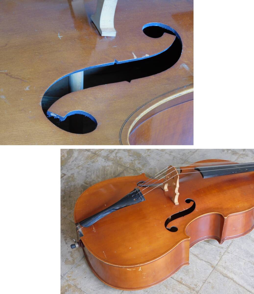 * Suzuki violin contrabass double bass NO.4 1970[ juridical person addressed to only shipping possibility ]