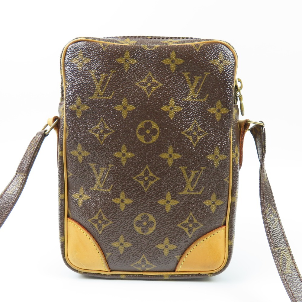 41085★1円スタート★LOUIS VUITTON ルイヴィトン 中極美品 アマゾン 斜め掛けOK ヴィンテージ ベタ無 モノグラム ショルダーバッグ_画像2