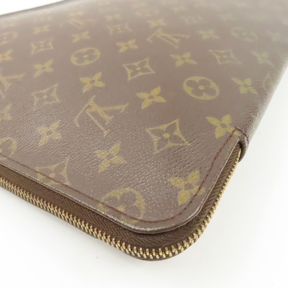 79598LOUIS VUITTON ルイヴィトン 中極美品 ポッシュドキュマン セカンドバッグ ヴィンテージ モノグラム クラッチバッグ_画像6