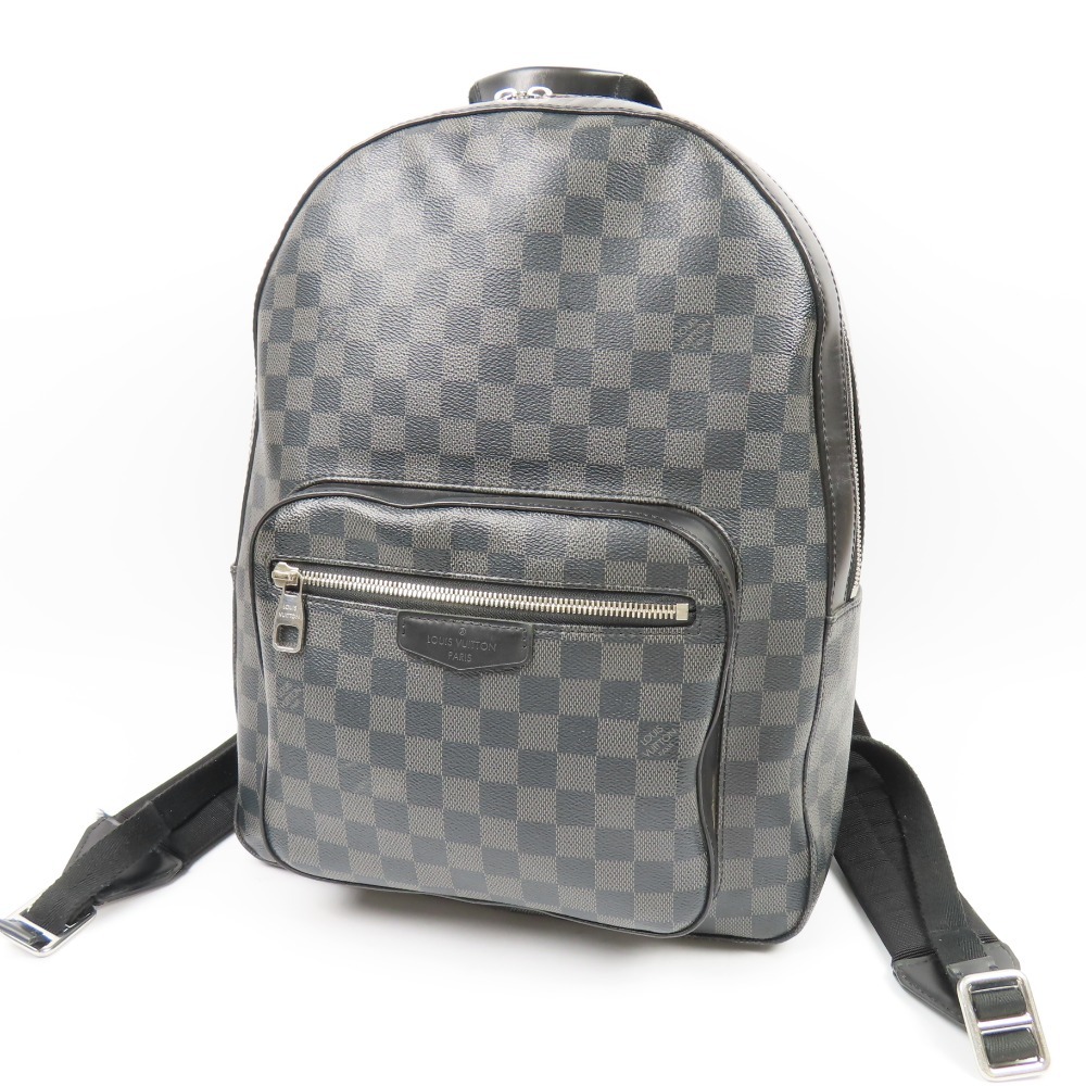 41330★1円スタート★LOUIS VUITTON ルイヴィトン 外極美品 ジョッシュ バッグ バックパック ダミエグラフィット リュック ブラック