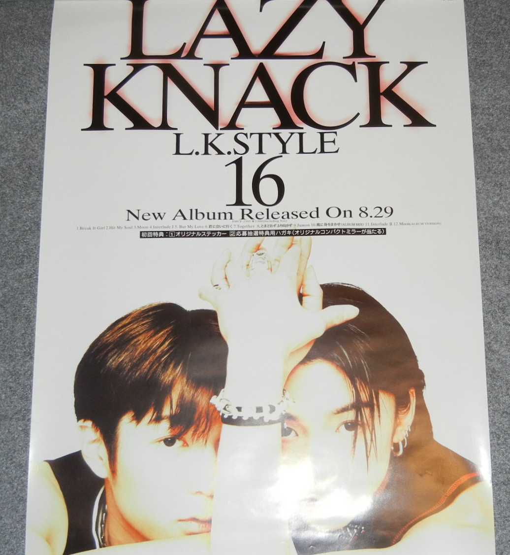 Yahoo!オークション - ポスター LAZY KNACK/L.K. STYLE 16 Yahoo!オークション - ポスター LAZY KNACK/L.K. STYLE 16