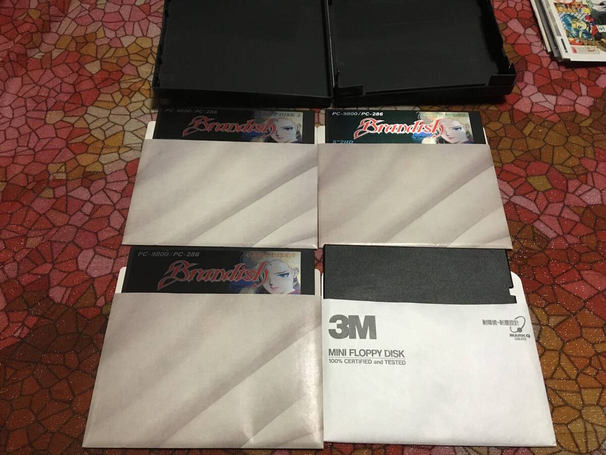  Falco m Blanc тарелка PC-9801 версия (5 дюймовый FD4 листов упаковка, открытка, этикетка наклейка, инструкция. пуск проверка settled ) включая доставку 