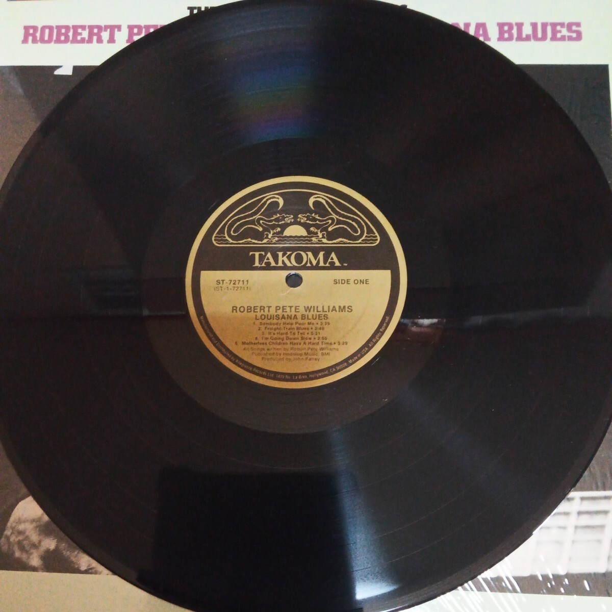 ROBERT PETE WILLIAMS Louisiana Blues D11G72711 TAKOMA RECORDSの画像3
