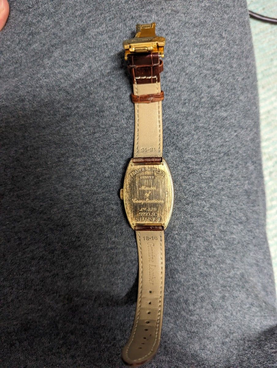 フランクミュラー　5850 sc 750 18金 腕時計