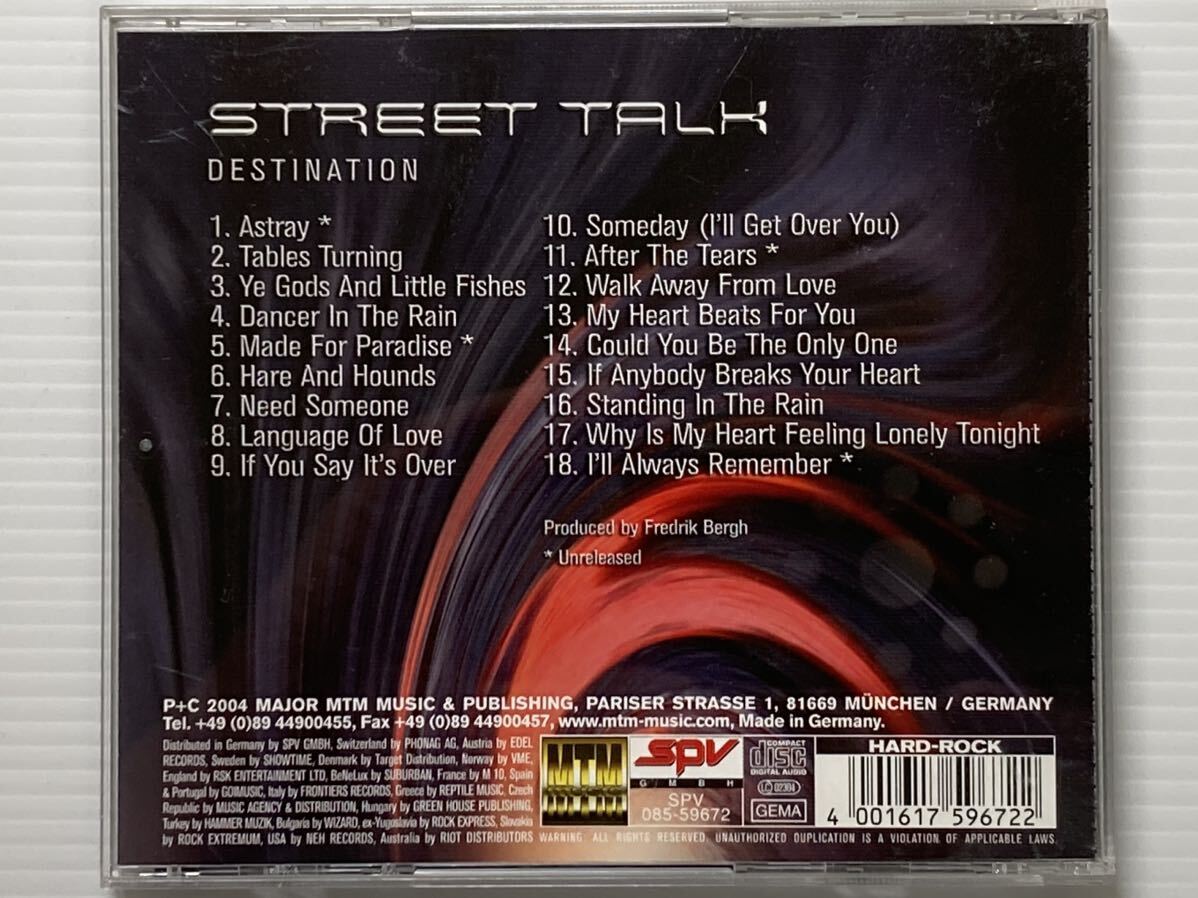 【メロハー】Street Talk / Destination 輸入盤の画像3