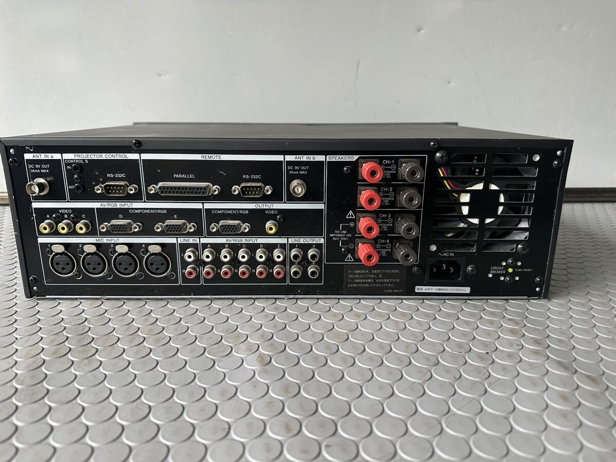 ■ SONY デジタルパワードミキサー/ ワイヤレスチューナーユニット SRP-X500P/ WRU-806（2台）音響機器 オーディオ機器 アンプ の画像5