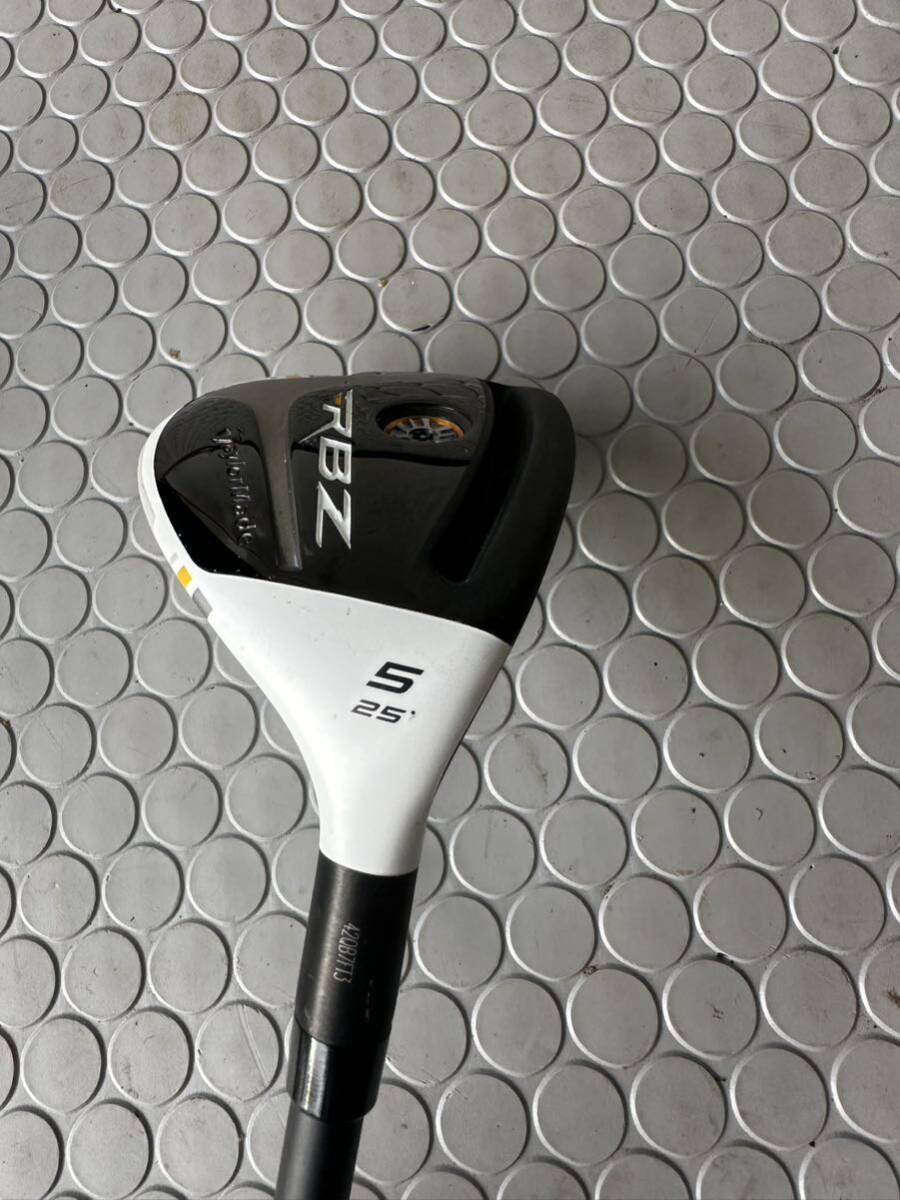 テーラーメイド TaylorMade ユーティリティ RBZ STAGE2 ロケットボールズ 5番 25度 部品取りの画像6