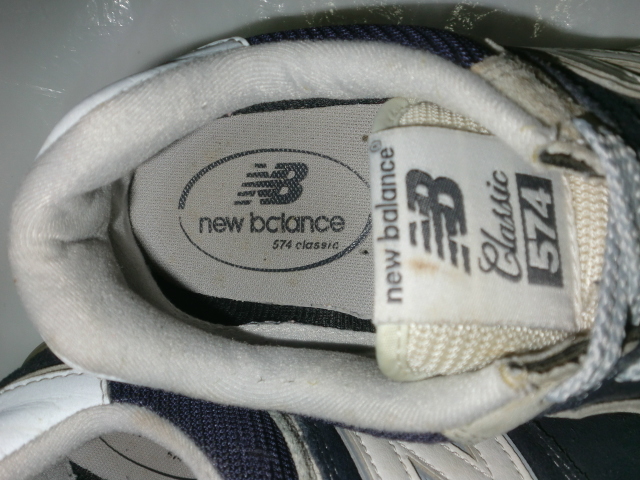 ★new balance ML574 VIC `16製ニューバランス ML574 ネイビー/ホワイト/グレーリフレクター NB Classic_画像6