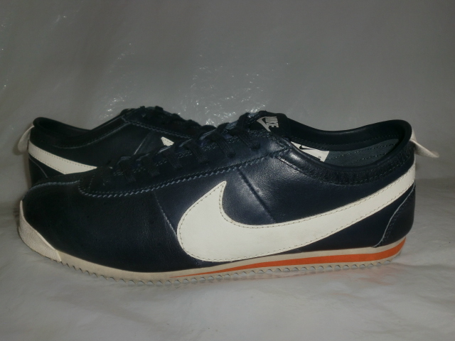 ★NIKE CORTEZ CLASSIC OG LEATHER `11製ナイキ 487777-400 コルテッツ クラシック OG レザー ネイビー/ホワイト 着用回数少_画像1