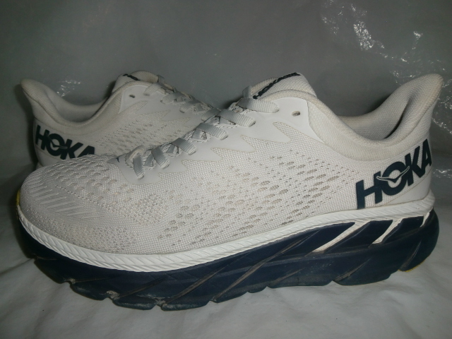 ★HOKA one one CLIFTON 7 `20製ホカ オネオネランニング 1110508 M クリフトン 7 ホワイト/ネイビーの画像1