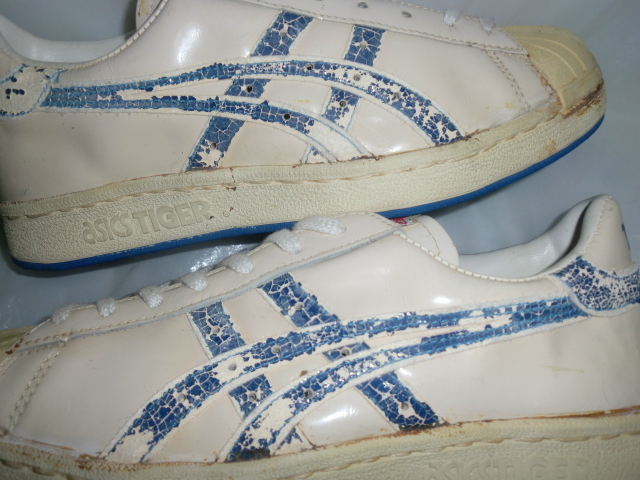 *`70s made in Japan original Onitsuka Tiger FABRE MOSCOW S dead stock / unused onitsuka Tiger fa blur Moss ko-S rare limitation 