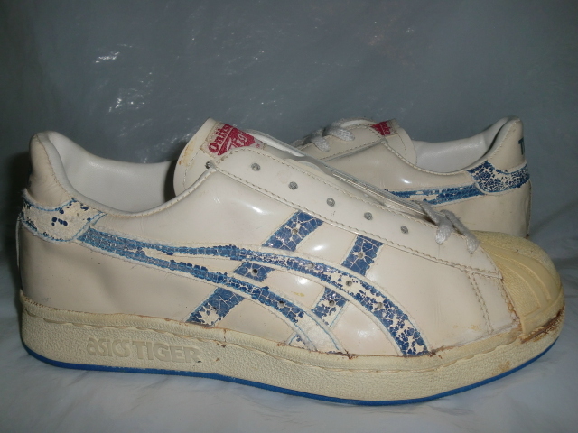 *`70s made in Japan original Onitsuka Tiger FABRE MOSCOW S dead stock / unused onitsuka Tiger fa blur Moss ko-S rare limitation 