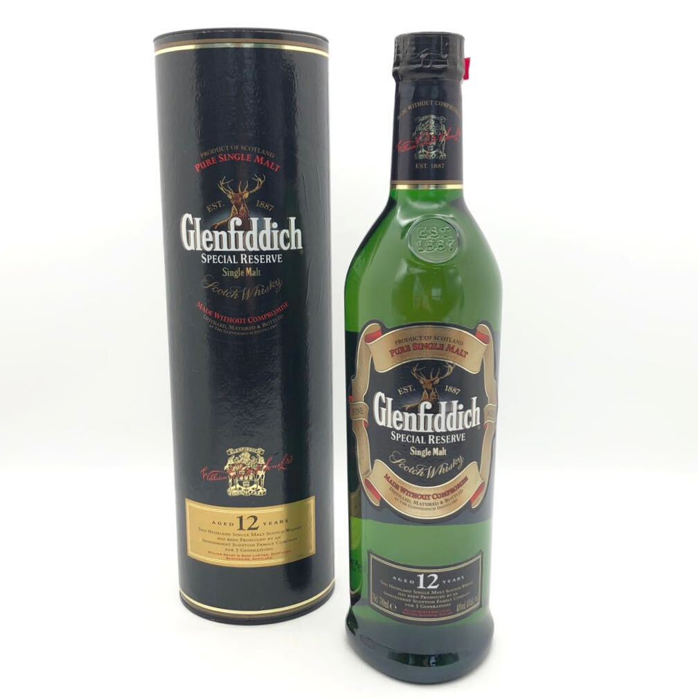 【未開栓】 Glenfiddich グレンフィディック 12年 スペシャルリザーブ スコッチ ウイスキー 700ml 40% 箱の画像1