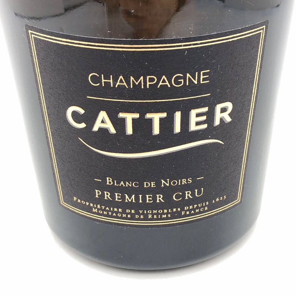 【未開栓】 CATTIER キャティア ブラン ノワール ブリュット プルミエクリュ シャンパン 750ml 12.5%の画像3