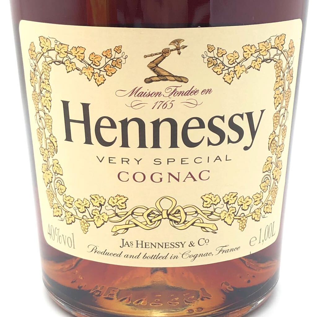 【未開栓】 Hennessy ヘネシー ベリースペシャル コニャック ブランデー 1000ml 40% 箱の画像4