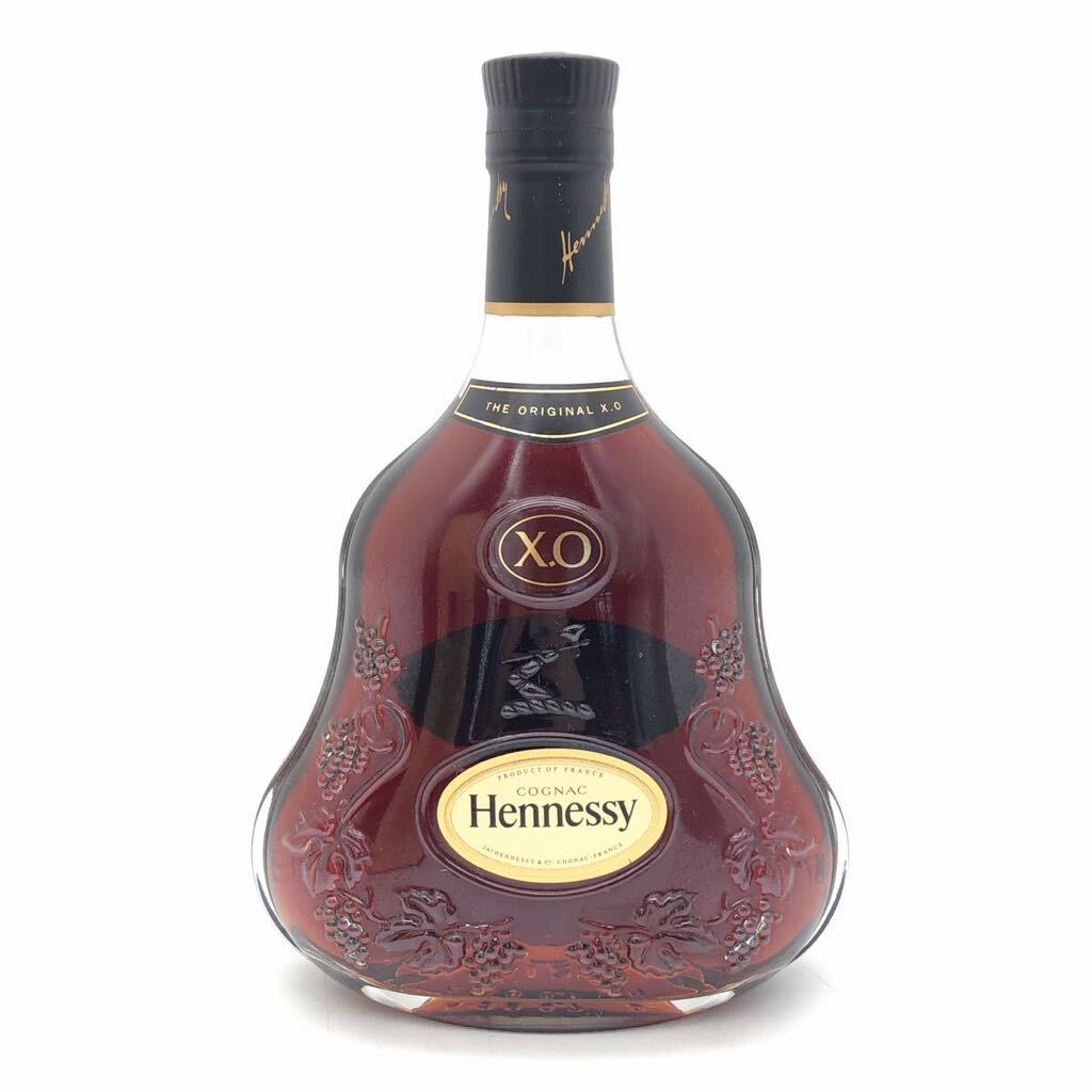 【未開栓】 Hennessy ヘネシー XO 黒キャップ クリアボトル コニャック ブランデー 700ml 40% 箱の画像2