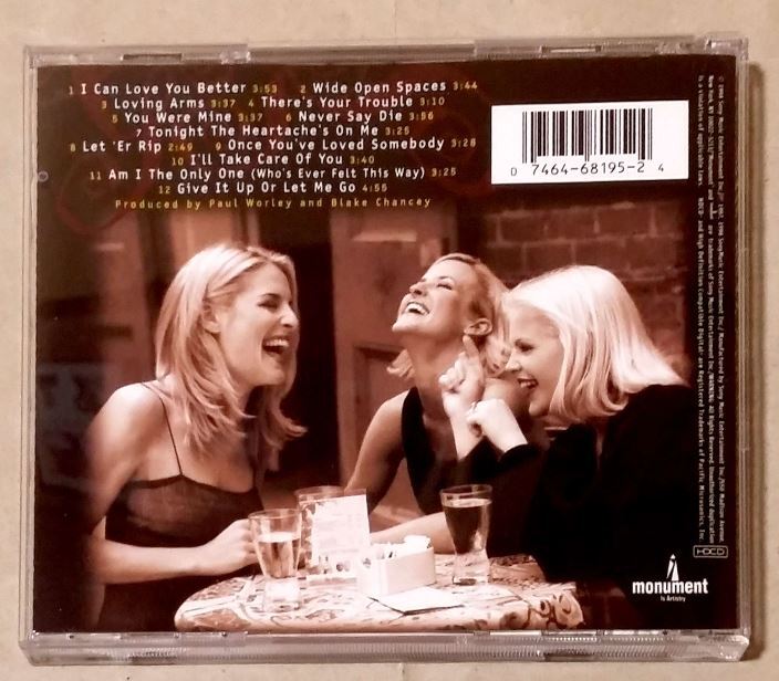 USMUS ★ 中古CD 洋楽 Dixie Chicks : Wide Open Spaces 1998年 カントリー ポップス 極美品_画像2