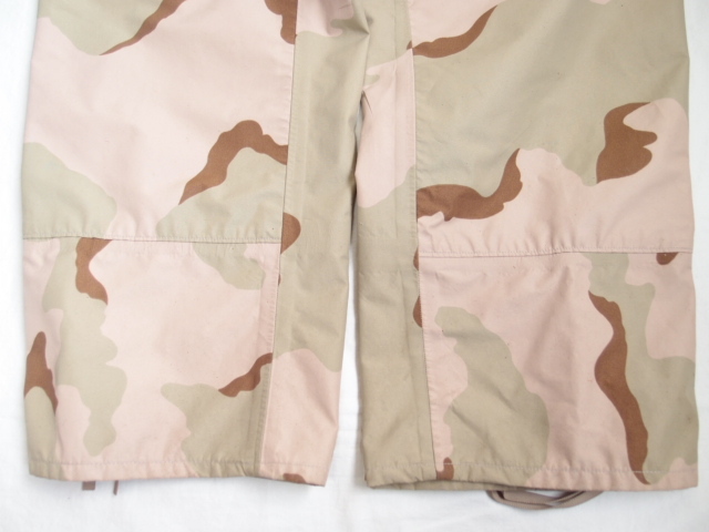 2000年代 米軍 実物 U.S.ARMY ECWCS GEN1 GORE-TEX デザートカモ パンツ M-R / USA ミリタリー ゴアテックス パンツの画像9