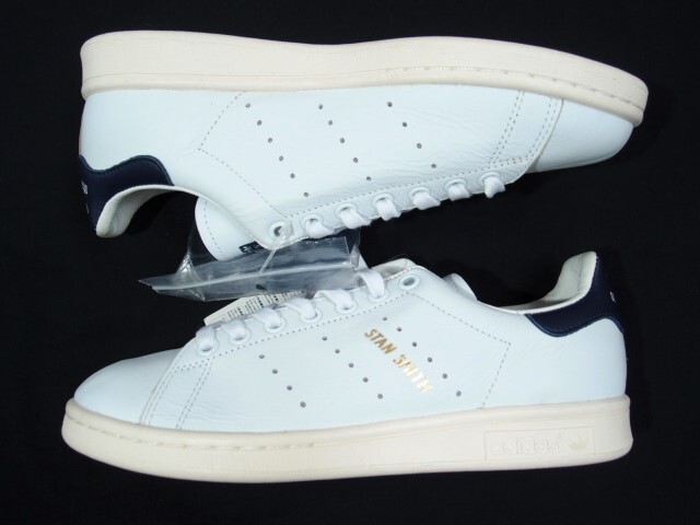  new goods Adidas Stansmith white x navy 24.5cm / adidas STAN SMITH US6.5 white x navy blue 