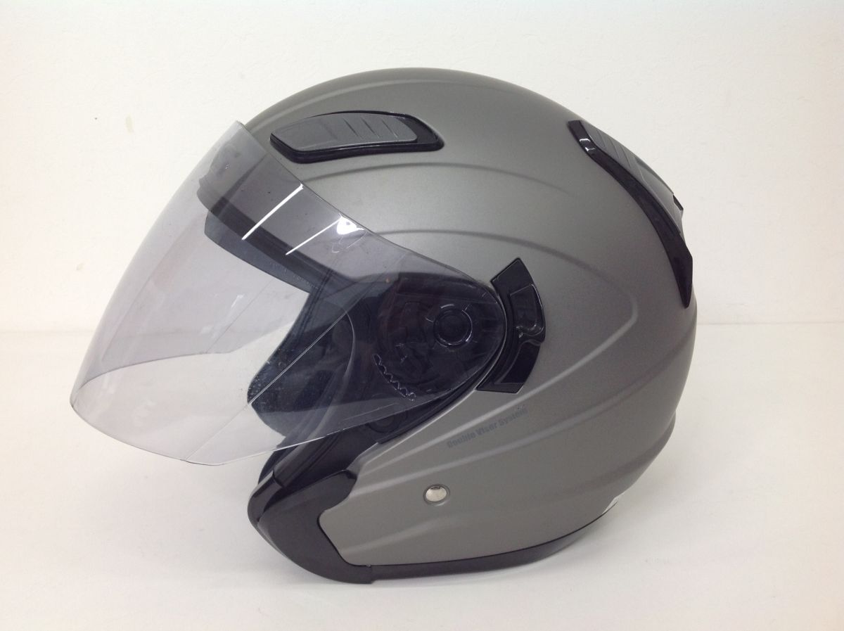 ●営HS255-100 WINS JAPAN ウインズジャパン SHADE ジェットヘルメット サイズ不明 2019年製の画像5