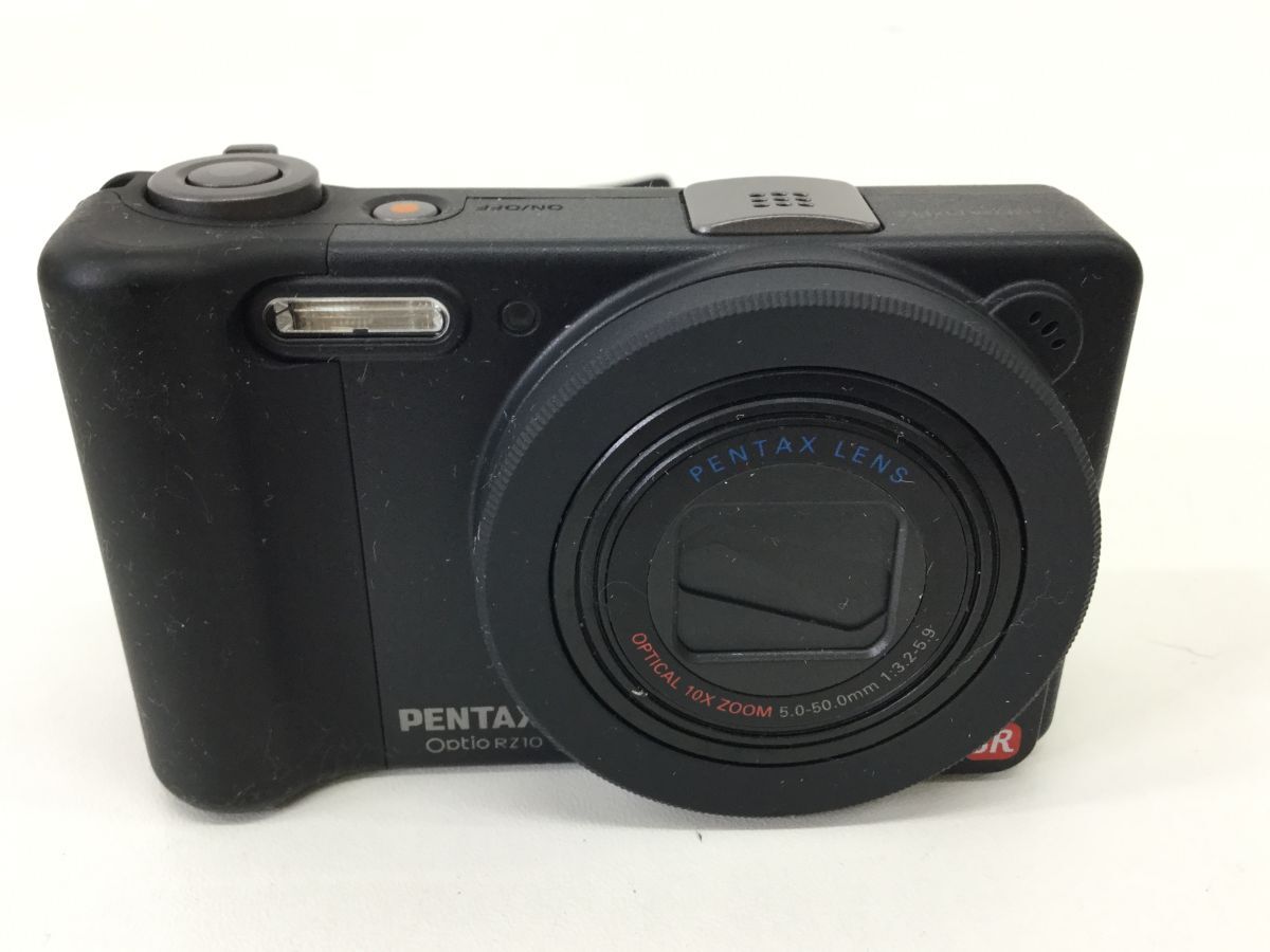 ●代TR199-60 PENTAX ペンタックス コンパクトデジタルカメラ Optio RZ10 バッテリー付の画像4