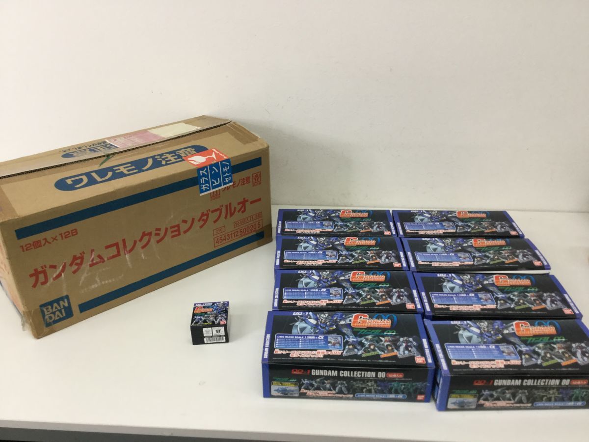 ●営AD771-120【内箱未開封品】バンダイスピリッツ ガンダムコレクション ダブルオー フィギュア 9箱(1箱12個)入りの画像1