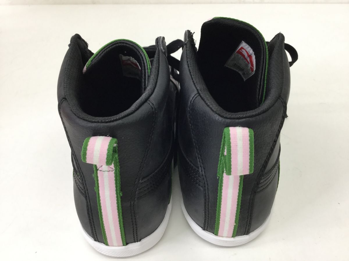 ●営ST989-80【未使用品】PUMA G-TRAINER MID Ｇートレイナー ミッド 28.5cm ブラック/ピンク 353039 02の画像6