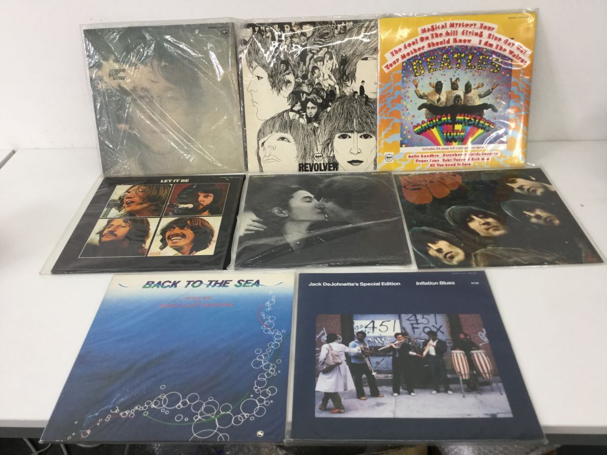 ●営KW851-80 LP レコード The Beatles ビートルズ ジョンレノン 三木敏悟 Back To The Sea Jack DeJohnette's Special Editionの画像1