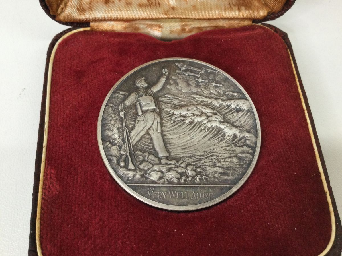 ●営KW856-60-M WINSTON CHURCHILL 1874-1965 ウィンストン チャーチル 銀貨 記念メダル 重量:約29.0g 直径:約37mm ケース付の画像6
