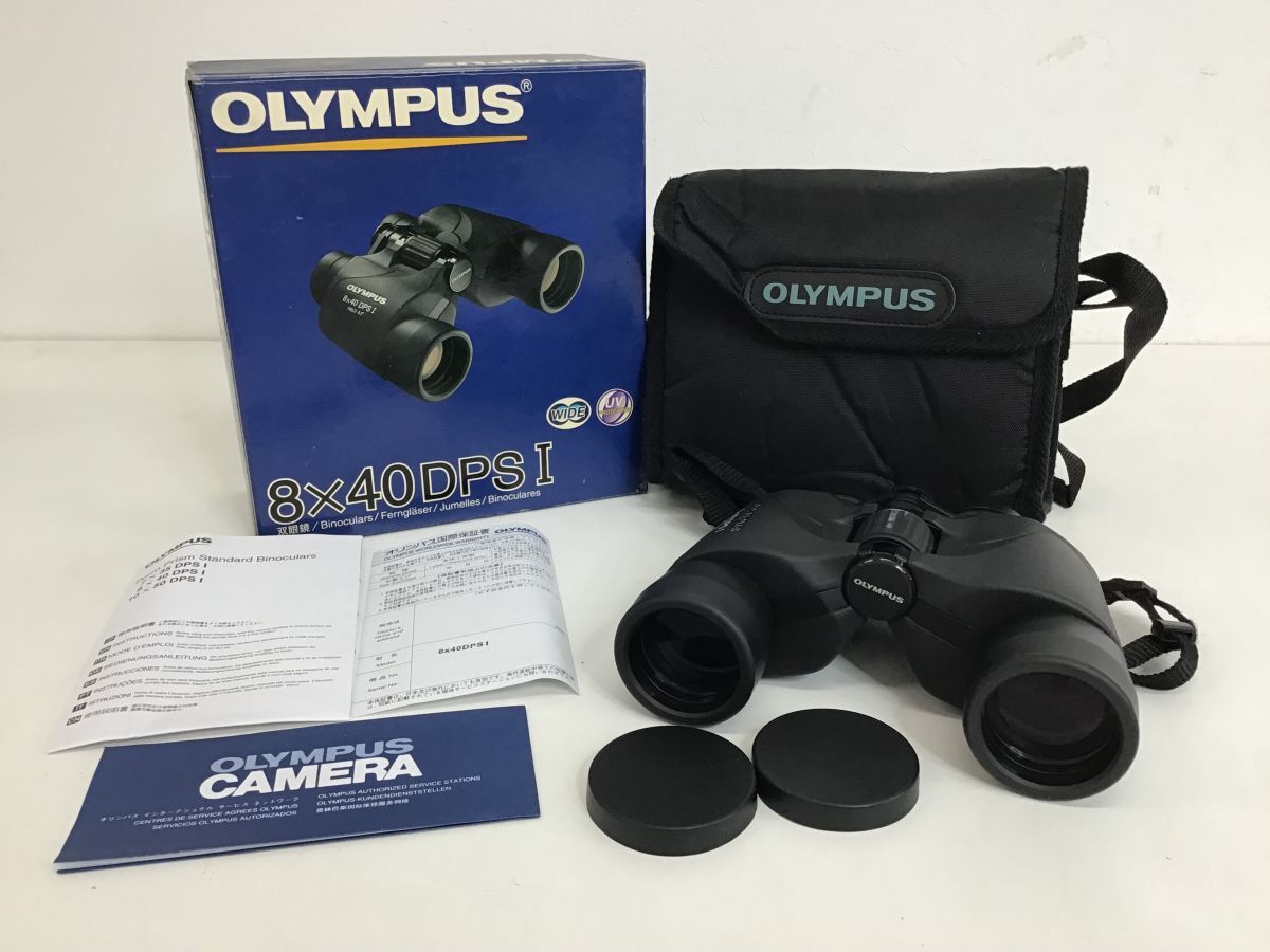*.ST996-60 [ owner manual attaching .] OLYMPUS 8×40 DPS I binoculars Olympus origin box attaching 